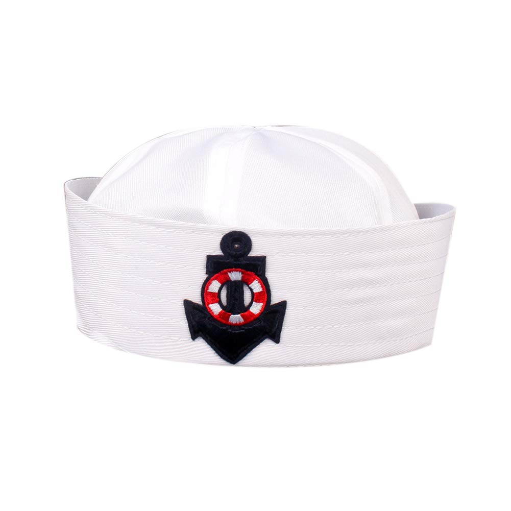Giochi e giocattoli Uniforme White Hat Navy Sailors cap Nave Capitano  Cappello Militare Marine Hat cap Stage Performance per Le Donne Gli Uomini  urban-earth.co.uk