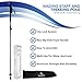 1 Wading Staff, Collapsible Pole, 3 Pieces, Light Weight Poles, Sticks for Hiking & Trekking