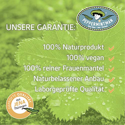 Frauenmanteltee 60g - hocharomatische Frauenmantelblätter - 'Aller Frauen Kraut' - 100% naturbelassener Kräutertee… – Bild 5