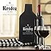 Kosdeg Reusable Wine Bottle Protector Pack Of 3 – Leakproof Wine Bottle Travel Bag Guarantees Safe Transportation in Luggage – The Best Wine Shipper for Travel Seal Wrap Zip Double Layer Sleeve