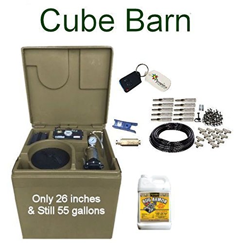 Buy Cube Barn Pynamite Mosquito & Fly Misting System small 26 inch cube still 55 gallons with