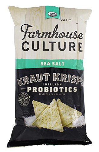 Farmhouse Culture Kraut Krisps Snack, Sea Salt