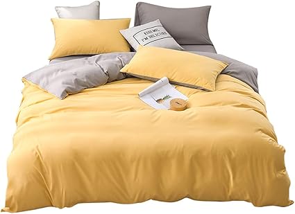 Amazon Waoyoi 布団カバー ダブル 4点セット 和式 洋式 布団カバーセット ふとんカバー 掛け布団カバー シーツカバー ボックスシーツ ベッド用 敷き布団用 枕カバー 寝具カバーセット ベットカバー 布団 カバー 北欧風 肌に優しい ピーチスキン加工 洗い替え速乾タイプ