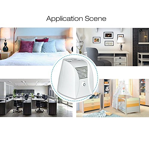 PowMax PE007 Ivation Ozone Air Purifier EP202,Commercial Air Ozone Generator & Air Purifier Natural Odour Remover Ionizer & Deodorizer Great for Dust, Pollen, Pets, Smoke & More - Thumbnail 7