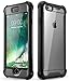 i-Blason Ares Clear Case for iPhone 6s Plus/ 6 Plus Case, [Built-in Screen Protector] Full-Body Rugged Clear Bumper Case, Black, 5.5