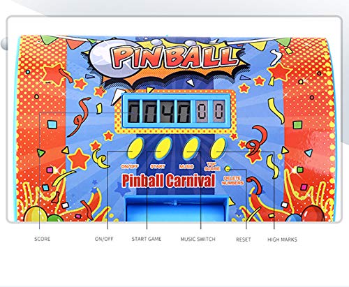 Arcade Pinball Machine Automatically Counts and Plays Music