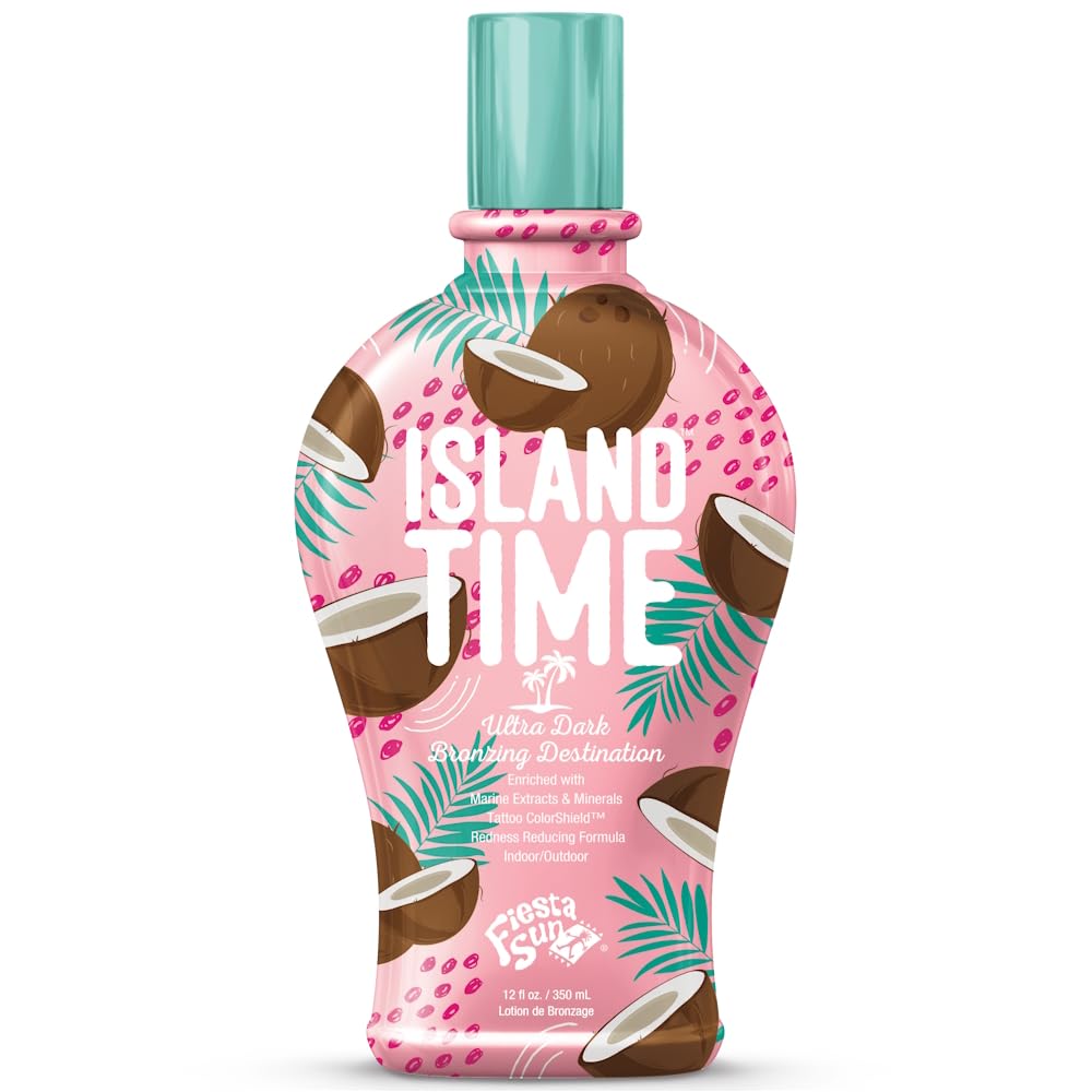 Fiesta Sun Island Time Ultra Dark Bronzer Tanning Lotion (350ml)
