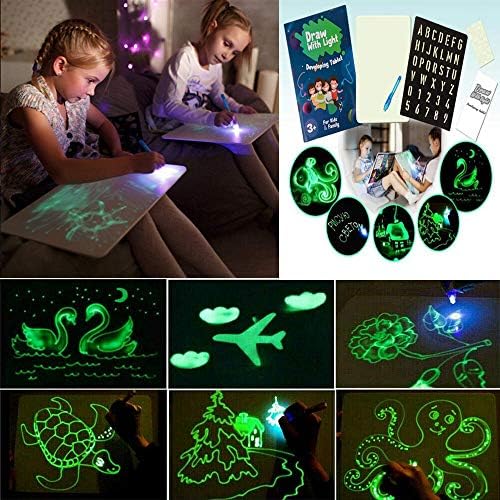 JCBABA Doodstage Light Drawing - Fun and Developing Toy (S:8.3 x 5.9 in)