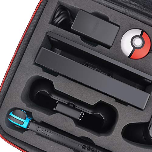 image for VORI Carrying Case for Nintendo Switch, Hard Travel Storage Protective