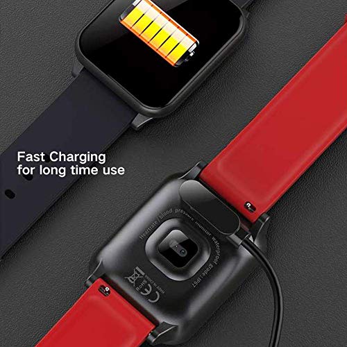 Fitness Tracker, ZOTOYI  Z02 Smart Watch Heart Rate Monitor Smart Bracelet IP67 Waterproof Built-in Blood Pressure Monitor Calorie Counting Pedometer Watch for Android and iOS System - Thumbnail 5