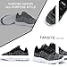 FANSITE Kid's Lightweight Sneakers Boys and Girls Toddler Cute Casual Running Shoes