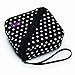 BUILT NY Bento Sandwich Container with Neoprene Sleeve, Mini Dot Black & White