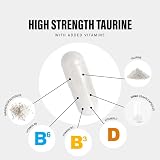 SS Sport Supplies Taurine 1500mg Capsules with Magnesium Glycinate B6 B3 D3 120 view 5