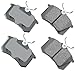 Akebono EUR340A Euro Ultra Premium Ceramic Disc Brake Pad Kit