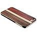 iPhone 8 Plus Case, VENA [NEU Unity] Wooden Cover Slim Genuine Wood Backplate Hybrid Case for Apple iPhone 8 Plus / 7 Plus (5.5