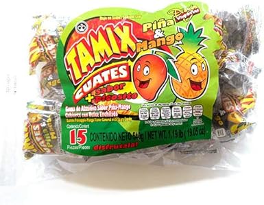 Tamix Cuates Mango - Bolsa de 15 piñas: Amazon.es: Alimentación y bebidas