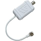 Winegard LNA-100 Boost TV Antenna Amplifier, HDTV Signal Booster, HD Digital VHF UHF Amplifier, Indoor HDTV Ultra Low Noise A