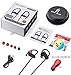 Bluetooth Headphones Wireless Earbuds with Mic - Joyful Heart JH900 Waterproof Sport Headset, Noise Cancelling, Slim Light Earphone for Workout, 6-8 Hr Battery (2018 New Model, Black)