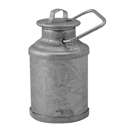 EDTara Simulate Mini Milk Jug with Lid for 1:12 Doll House Accessories