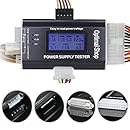 Optimal Shop 20/24 4/6/8 PIN 1.8" LCD Computer PC Power Supply Tester for SATA,IDE,HDD,ATX,ITX,BYI Connectors