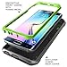 Galaxy S6 Edge Case, SUPCASE Full-Body Rugged Holster Case with Out Built-in Screen Protector for Samsung Galaxy S6 Edge (2015 Release), Unicorn Beetle PRO Series - Retail Package (Green/Gray)
