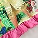 AOVCLKID Moana Comfy Loose Fit Pajamas Girls Printed Princess Dress (100/2-3Y, Rose 2)