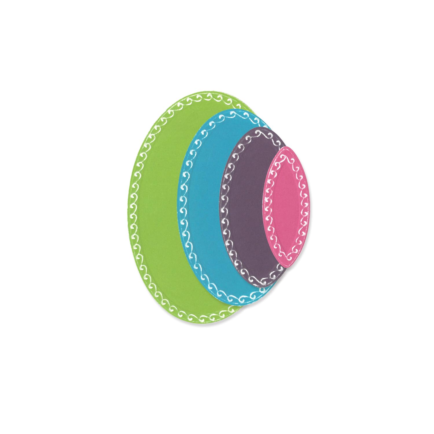 Sizzix Framelits Die Set - Classic Ovals by Stacey Park