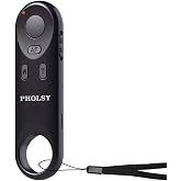 PHOLSY BR-E1 Bluetooth Remote for Canon Camera Wireless Remote Control | Compatible with Canon R7 R10 R3 R5 R6ii R8 90D 200D 200DII 250D 6DII 77D 800D 850D M6ii M50 M50-II M200 G5X-II G7X-III SX70HS