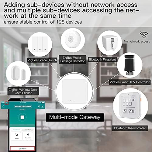 TENKY Tuya Smart Home Wifibluetoothzigbee Multi protocolo Comunicacin Gateway Control remoto funciona con Alexa