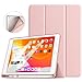 TiMOVO Case for New iPad 9th Generation 2021/8th Gen 2020/7th Gen 2019, with Apple Pencil Holder, Slim Back Protective Case with Auto Wake/Sleep, Smart Case Fit iPad 10.2-inch - Rose Gold