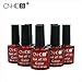 LtrottedJ CNHIDS Nail， Gel Polish UV&LED Shining Colorful 10ML Long Lasting Soak Off Varnis (R)
