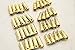 JahyShow 40 Pairs 3.5mm Gold Banana Plug Bullet Connector Plug Male & Female for RC Battery ESC Motor