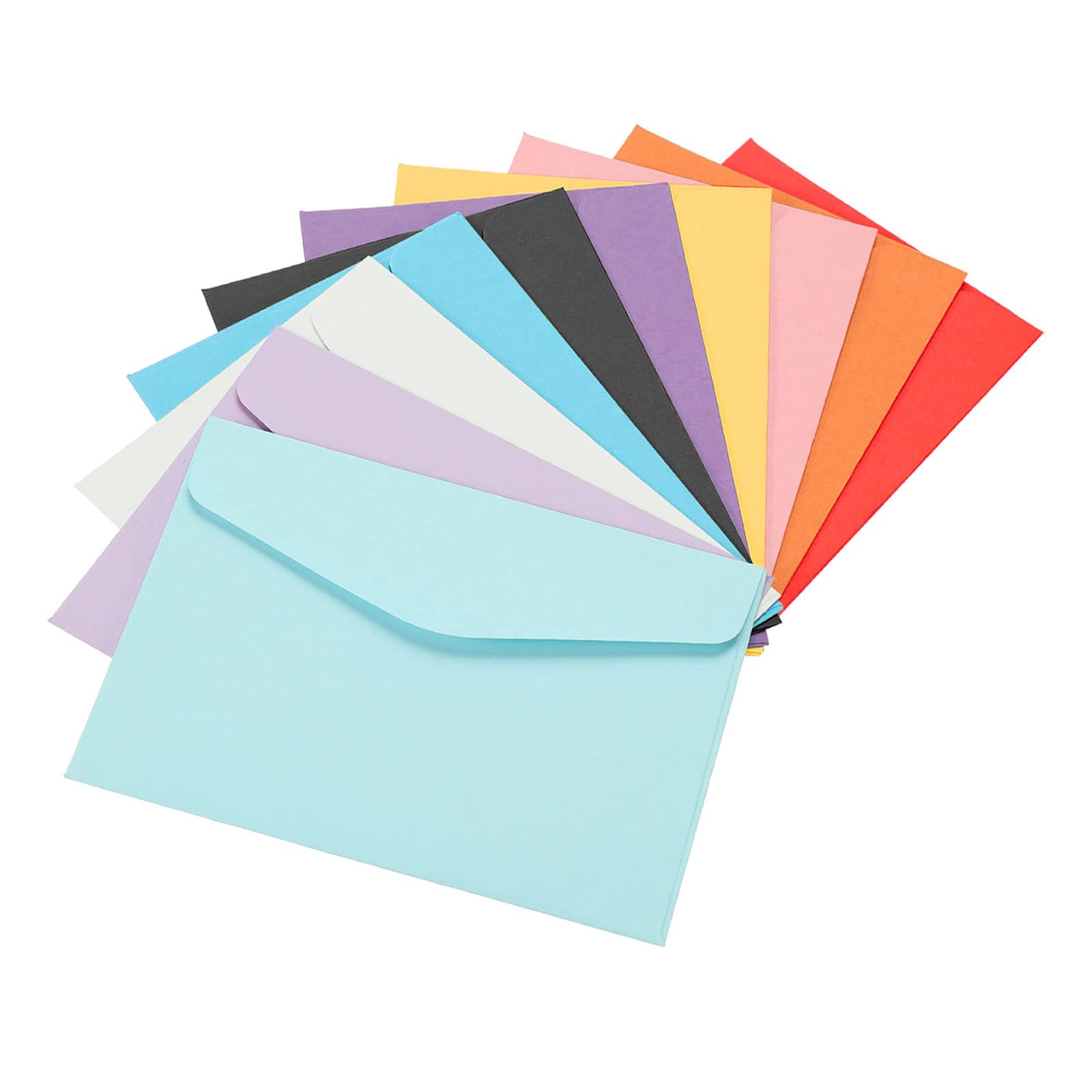 YOKIVE 100 Pack Gift Card Envelopes, Business Greeting Note | Small Item Holder Envelope, Great for Invitations Weddings(Multicolor)