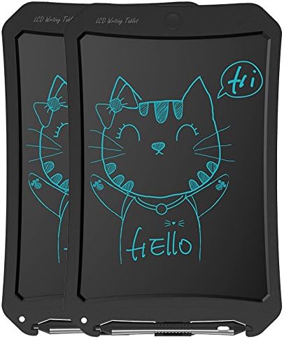 [2-Pack] LCD Writing Tablet, 8.5 Inch Handwriting Paper Electronic Drawing and Writing Pads Board Gifts for Kids and Adults at Home,School and Office (Black)