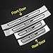 KPGDG 4 PCS Fit for All New Mazda CX-5 CX5 2017 2018 2019 Stainless Steel External Door Sill Scuff Plate Guard Sills Protector Trim - Black