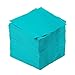 BLUE PANDA Teal Green Party Decorations, Paper Napkins (5 x 5 In, 200 Pack) - Party Decoration - Teal Green Napkins - Christmas Napkins