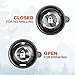 Stainless Steel Camping Mug - Sturdy Stainless Steel Carabiner Cup - Reusable Eco-Friendly Cup for Travel - Portable - Lightweight