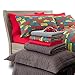 Where The Polka Dots Roam Full Size Bed Sheets Transportation Print 4 Piece Set │ Unisex, Flexible Microfiber, Durable, Wrinkle-Resistant, Stain-Resistant Bedding │ Boys, Girls, Baby, Kids, Toddler