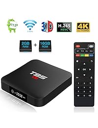 CAJA DE TV 7.1 Android, YAGALA T95 S1 Amlogic S905W Quad Core 2GB   16GB HDMI 4K Full HD Ethernet Wifi 2.4GHz USB Media Player