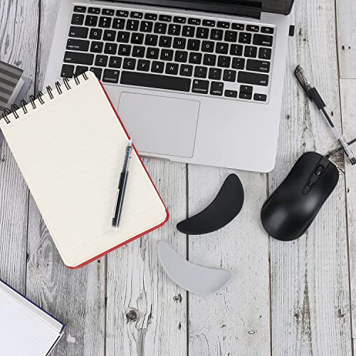 MOSROAD 2 Pieces Gliding Palm Rest, Ergonomic Mouse Wrist Rest, Sliding