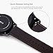 KADES Genuine Leather Retro Cowhide Band with quick release pin for Samsung Gear S3 Classic and Gear S3 Frontier Smart Watch (Large,Coffee)