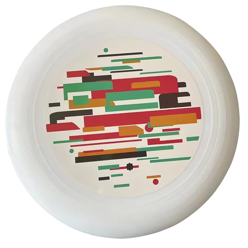Hsthe Sea 28CM Ultimate Frisbee 175G Sports Outdoor Competitive Competition Beach disc Frisbee (Color Lines)