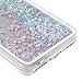 Rinastore iPhone 6s Plus case,iphone 6 Plus case,Creative Design Flowing Quicksand Moving Stars Bling 3D Glitter Floating Dynamic Flowing Case Liquid Cover for Iphone 6/6S 5.5inch (Pink heart)