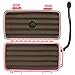 Chic Cigar Travel Humidor Case - Pink (5 Cigar) (Pink)