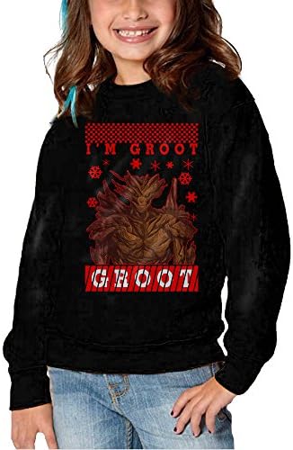 UTSTE Christmas Groot Hoodies For Girls Kids Sweatshirt 4 Toddler