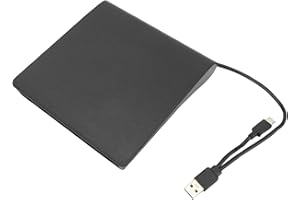 External DVD Drive Enclosure, Slim USB 3.0 External DVD Optical Drive & HDD Hard Drive Enclosure 2 in 1, for XP, 2003, for Vi