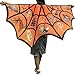 Pongfunsy Women Men Halloween Costume Butterfly Shawl Fairy Ladies Print Bat Shawl Nymph Pixie Costume Accessory