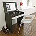 Nexera Allure Vanity, Ebony and White