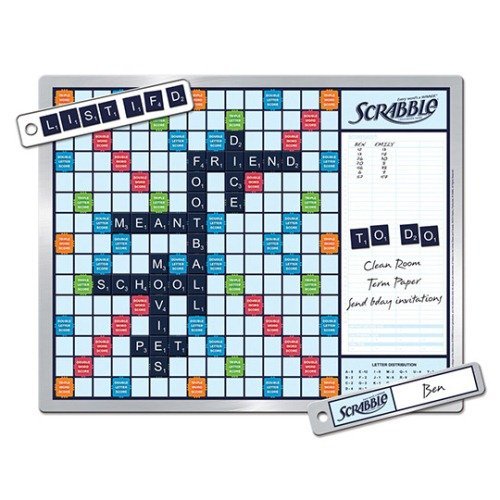 Scrabble 2-in-1 Message Board Edition