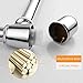 Gimify Chrome Brass Basin Sink Waste Trap Drain Kit Bottle Trap Bathroom Sink Pipe Adjustable Height& Outlet